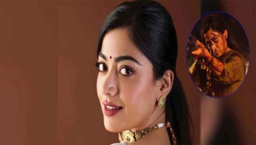 জঙ্গলে কী করছেন রাশমিকা